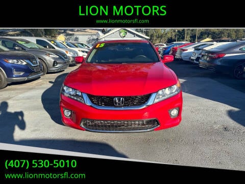 2015 Honda Accord for sale at LION MOTORS in Orlando FL