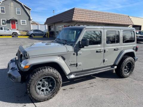 2019 Jeep Wrangler Unlimited for sale at MAGNUM MOTORS in Reedsville PA