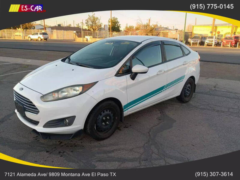 2016 Ford Fiesta for sale at Escar Auto in El Paso TX