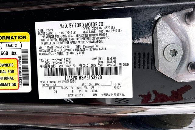 2021 Ford Mustang EcoBoost