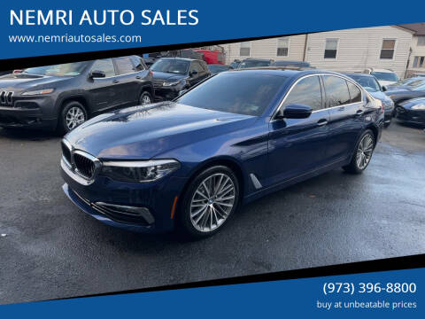 2017 BMW 5 Series for sale at NEMRI AUTO SALES in Dover NJ