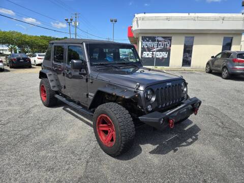 2016 Jeep Wrangler Unlimited for sale at International Auto Wholesalers in Virginia Beach VA