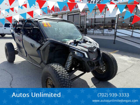 2021 Can-Am Maverick XRS for sale at Autos Unlimited in Las Vegas NV
