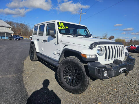 2018 Jeep Wrangler Unlimited for sale at ALL WHEELS DRIVEN in Wellsboro PA