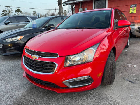 2016 Chevrolet Cruze Limited for sale at M&G Auto Sales, LLC in Houston TX