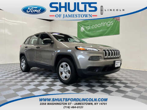 2017 Jeep Cherokee for sale at Ed Shults Ford Lincoln in Jamestown NY