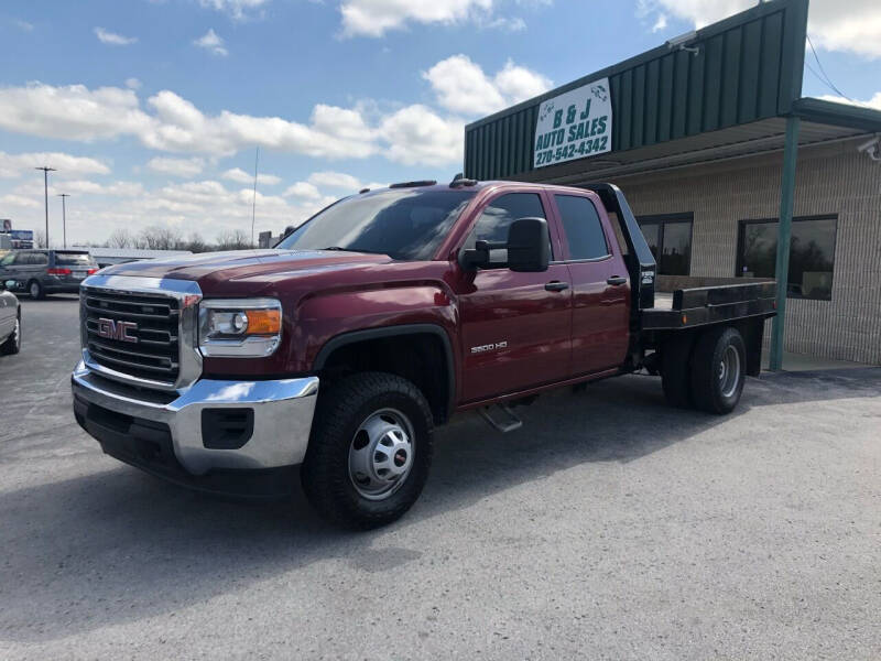 2015 GMC Sierra 3500HD for sale at B & J Auto Sales in Auburn KY