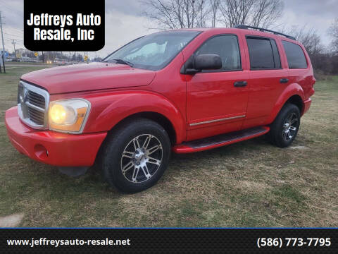 2005 Dodge Durango for sale at Jeffreys Auto Resale, Inc in Clinton Township MI