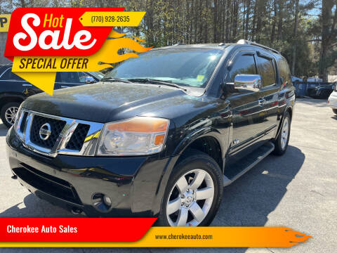 2008 Nissan Armada for sale at Cherokee Auto Sales in Acworth GA