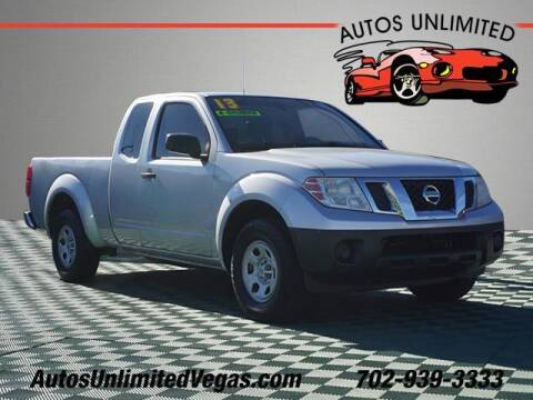 2013 Nissan Frontier for sale at Autos Unlimited in Las Vegas NV