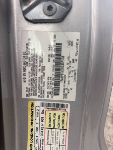 2017 Ford Mustang EcoBoost Premium