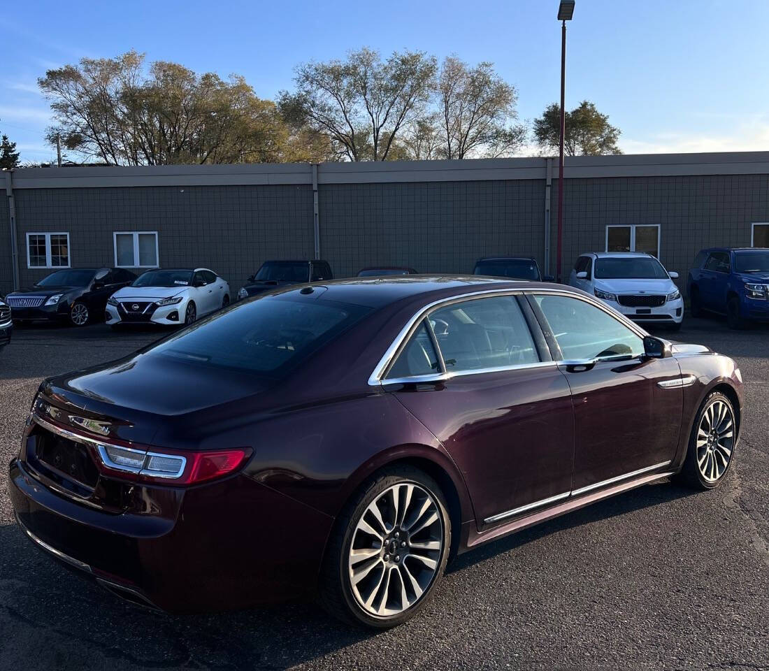 2017 Lincoln Continental for sale at Summit Auto in Blaine, MN