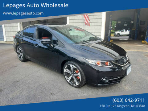 2014 Honda Civic for sale at Lepages Auto Wholesale in Kingston NH