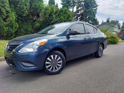 2015 Nissan Versa for sale at Redline Auto Sales in Vancouver WA
