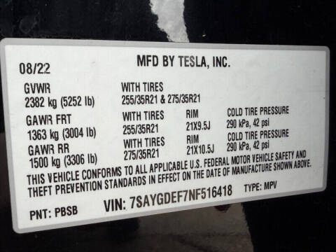 2022 Tesla Model Y Performance
