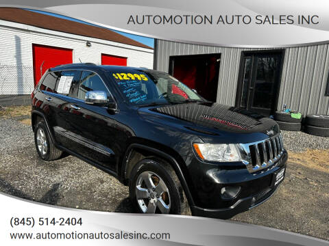 2012 Jeep Grand Cherokee for sale at Automotion Auto Sales Inc in Kingston NY