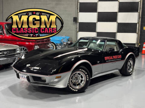 1978 Chevrolet Corvette for sale at MGM CLASSIC CARS in Addison IL