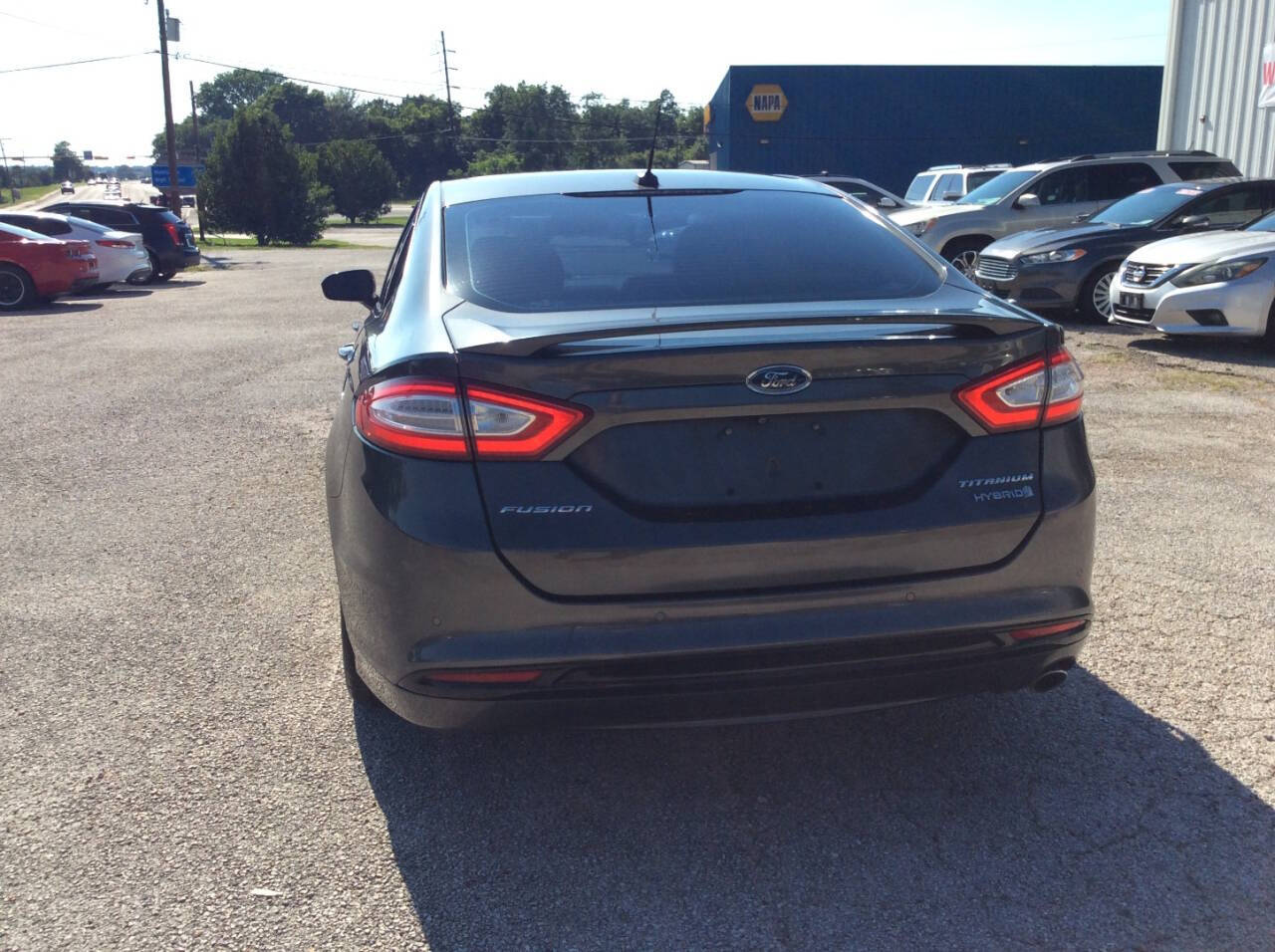 2015 Ford Fusion Hybrid for sale at SPRINGTIME MOTORS in Huntsville, TX