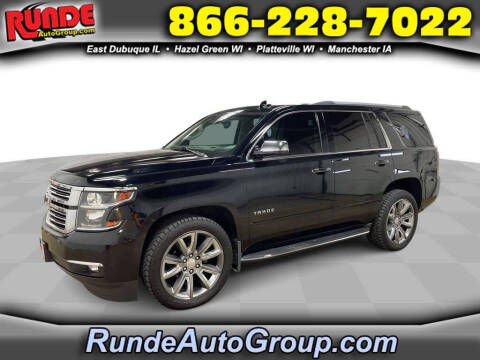 2017 Chevrolet Tahoe for sale at Runde PreDriven in Hazel Green WI