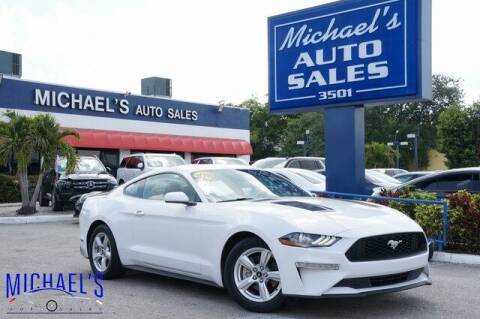 2018 Ford Mustang for sale at Michael's Auto Sales Corp in Hollywood FL