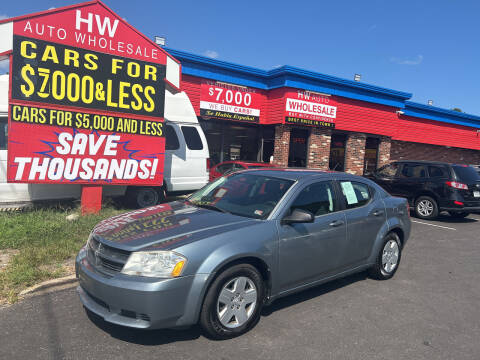 2010 Dodge Avenger for sale at HW Auto Wholesale in Norfolk VA