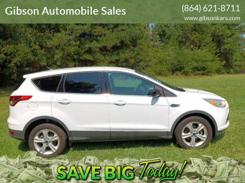 2015 Ford Escape for sale at Gibson Automobile Sales in Spartanburg SC