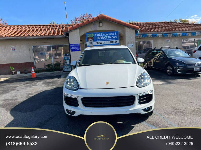 2018 Porsche Cayenne Platinum Edition