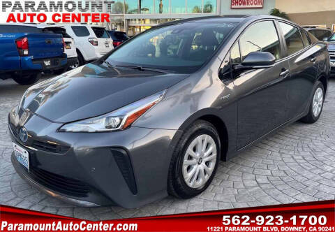 2019 Toyota Prius for sale at PARAMOUNT AUTO CENTER in Downey CA