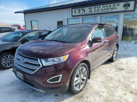 2018 Ford Edge for sale at CFN Auto Sales in West Fargo ND
