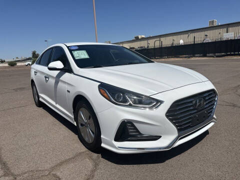 2019 Hyundai Sonata Hybrid for sale at Rollit Motors in Mesa AZ