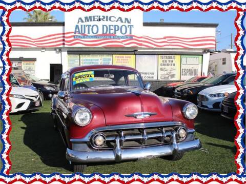 1953 Chevrolet Bel Air for sale at American Auto Depot in Modesto CA
