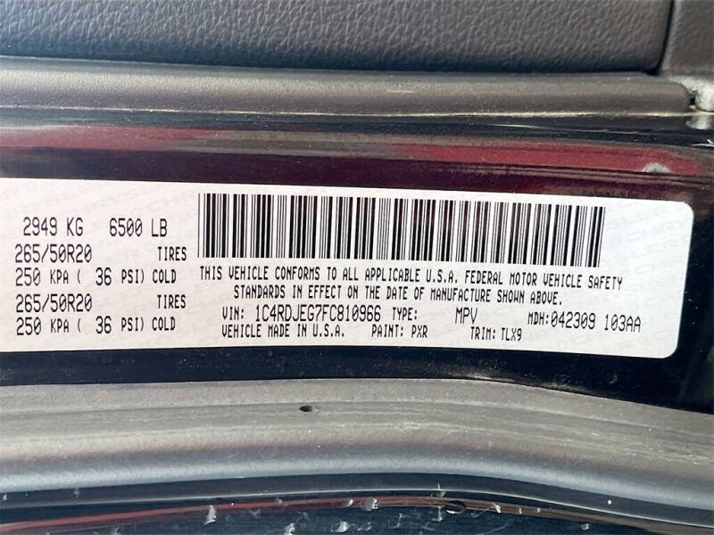 2015 Dodge Durango Citadel