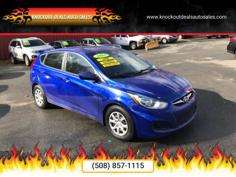 2013 Hyundai Accent for sale at Knockout Deals Auto Sales in West Bridgewater MA