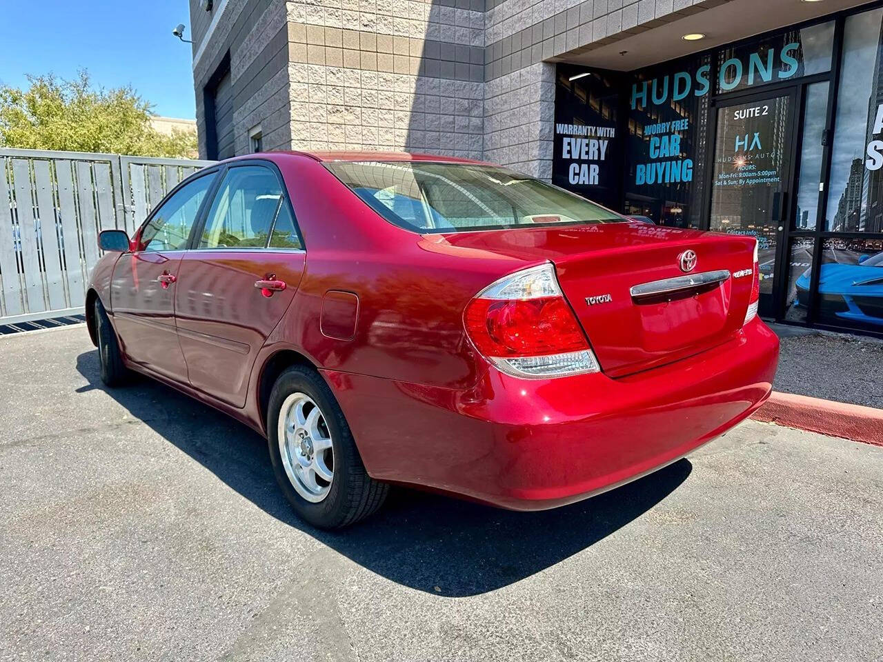 2005 Toyota Camry for sale at HUDSONS AUTOS in Gilbert, AZ