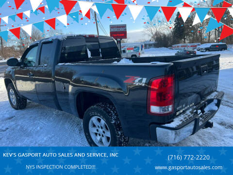 2009 GMC Sierra 1500 for sale at KEV'S GASPORT AUTO SALES AND SERVICE, INC in Gasport NY