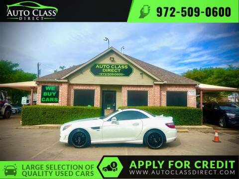 2014 Mercedes-Benz SLK for sale at Auto Class Direct in Plano TX