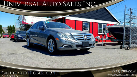 2010 Mercedes-Benz E-Class for sale at Universal Auto Sales Inc in Salem OR