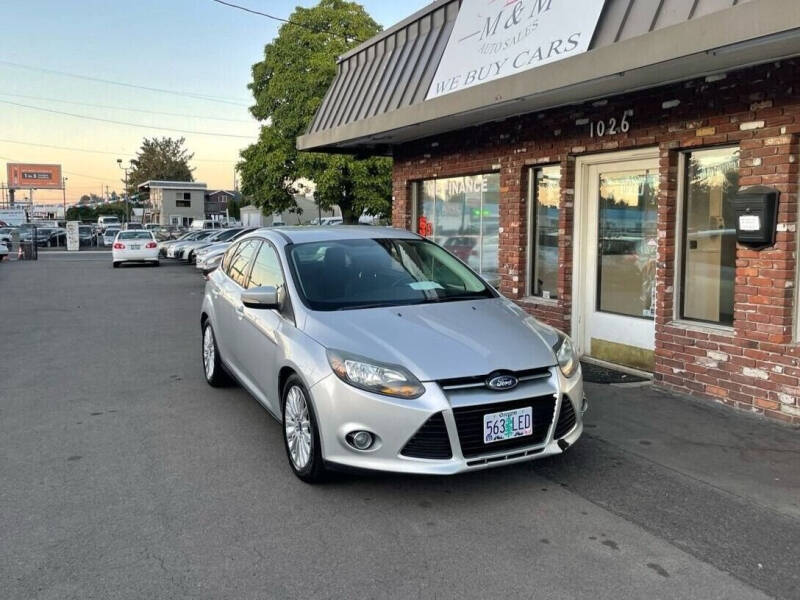 2012 Ford Focus for sale at M&M Auto Sales in Portland OR