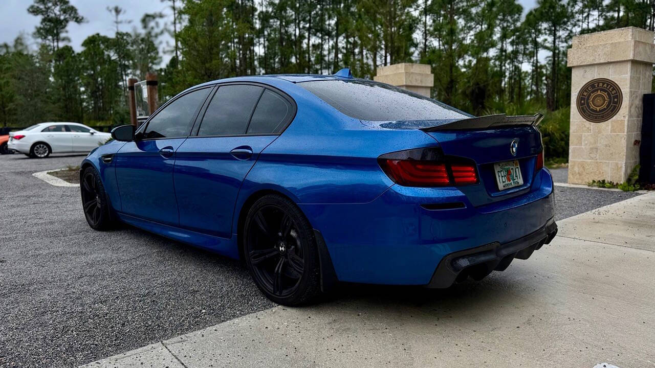 2013 BMW M5 Base 4dr Sedan - Monte Carlo Blue Metallic exterior view 15