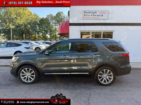 2016 Ford Explorer for sale at Raleigh Pre-Owned in Raleigh NC