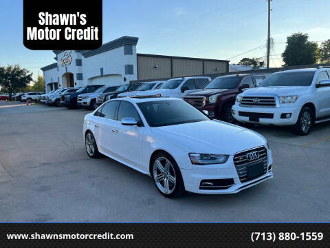 2014 Audi S4 for sale at Shawn's Motor Credit in Houston TX