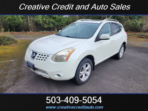 2008 Nissan Rogue for sale at Creative Credit & Auto Sales in Salem OR