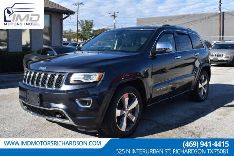 2016 Jeep Grand Cherokee for sale at IMD Motors in Richardson TX