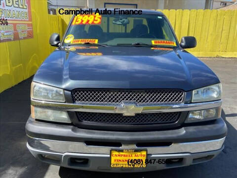 2005 Chevrolet Silverado 1500 for sale at Campbell Auto Finance in Gilroy CA
