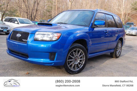 2008 Subaru Forester for sale at EAGLEVILLE MOTORS LLC in Storrs Mansfield CT