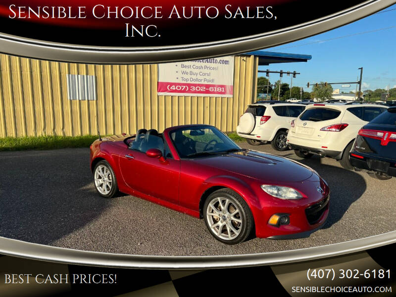 2015 Mazda MX-5 Miata for sale at Sensible Choice Auto Sales, Inc. in Longwood FL