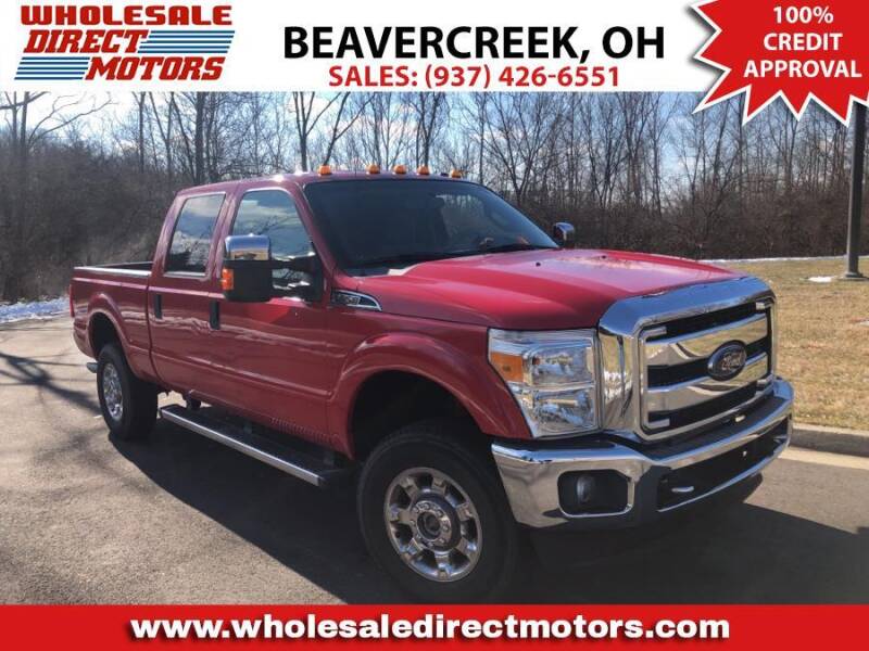 2015 Ford F-350 Super Duty for sale at WHOLESALE DIRECT MOTORS in Beavercreek OH