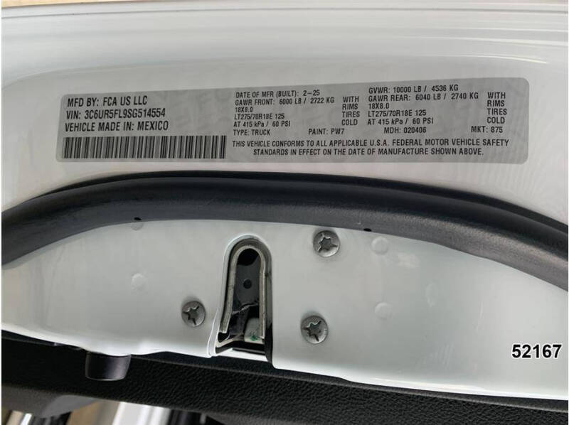 2025 RAM 2500 Laramie