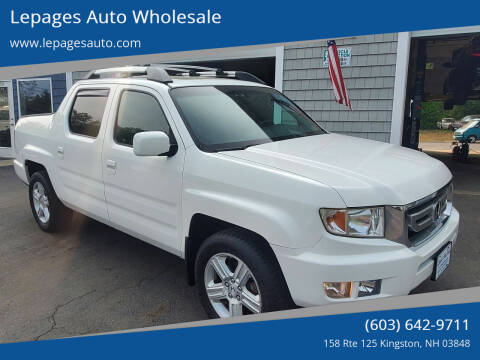 2010 Honda Ridgeline for sale at Lepages Auto Wholesale in Kingston NH