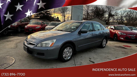 2007 Honda Accord for sale at Independence Auto Sale in Bordentown NJ